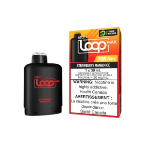stlth loop max pod pack strawberry mango ice 1.webp